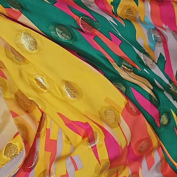 Chrome Yoana Baraschi Silk Anthropologie Dress - Picture 5 of 7